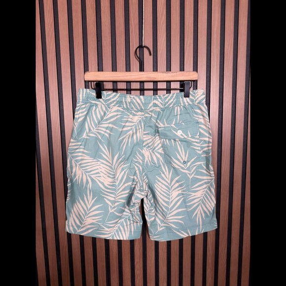 Rails Shorts Medium Womens Blue Cotton Stretch Swim Trunks Palm - Picture 2 of 8